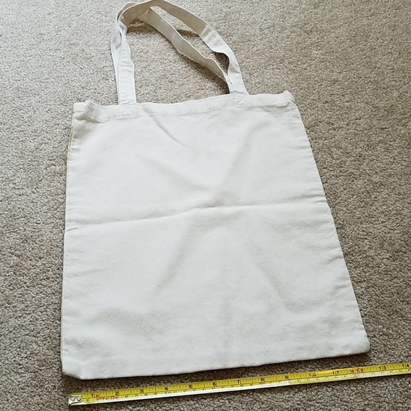 3/$25 'and I love you' canvas tote - Picture 5 of 7
